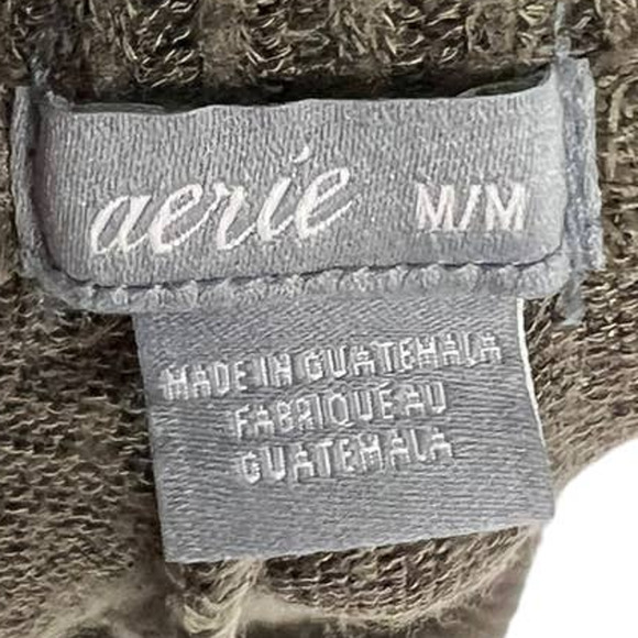 AERIE Soft Gray Jogger Sweatpants SZ MD - Picture 5 of 10